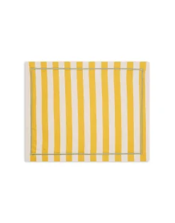 Placemat Set Of 2Riviera Giallo in Linen