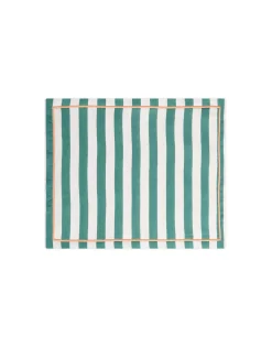Placemat Set Of 2Riviera Green in Linen