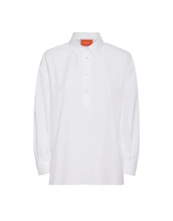 Poet ShirtSolid White in Tailor Poplin