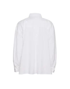 Poet ShirtSolid White in Tailor Poplin