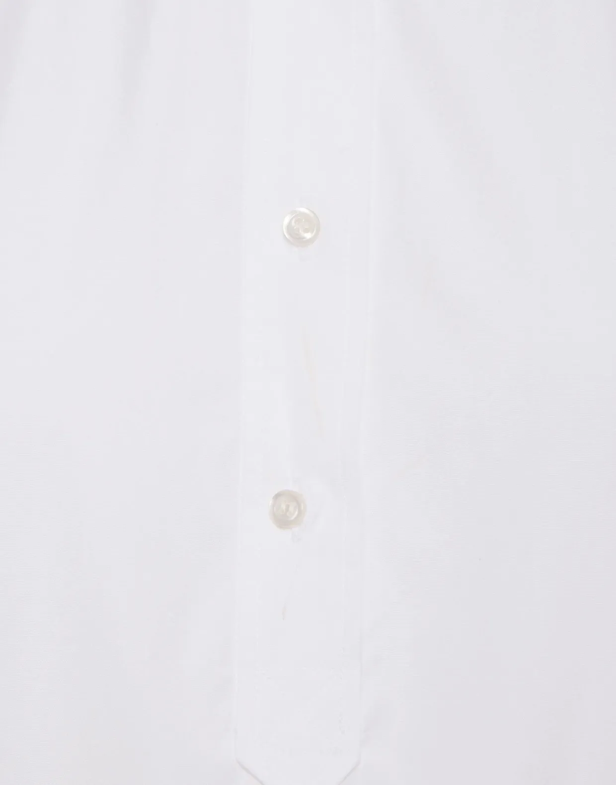 Poet ShirtSolid White in Tailor Poplin