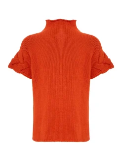 Portrait TopSolid Rust in Chunky Wool