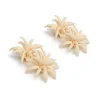 Primavera EarringsSolid Ivory in Acrylic Resin