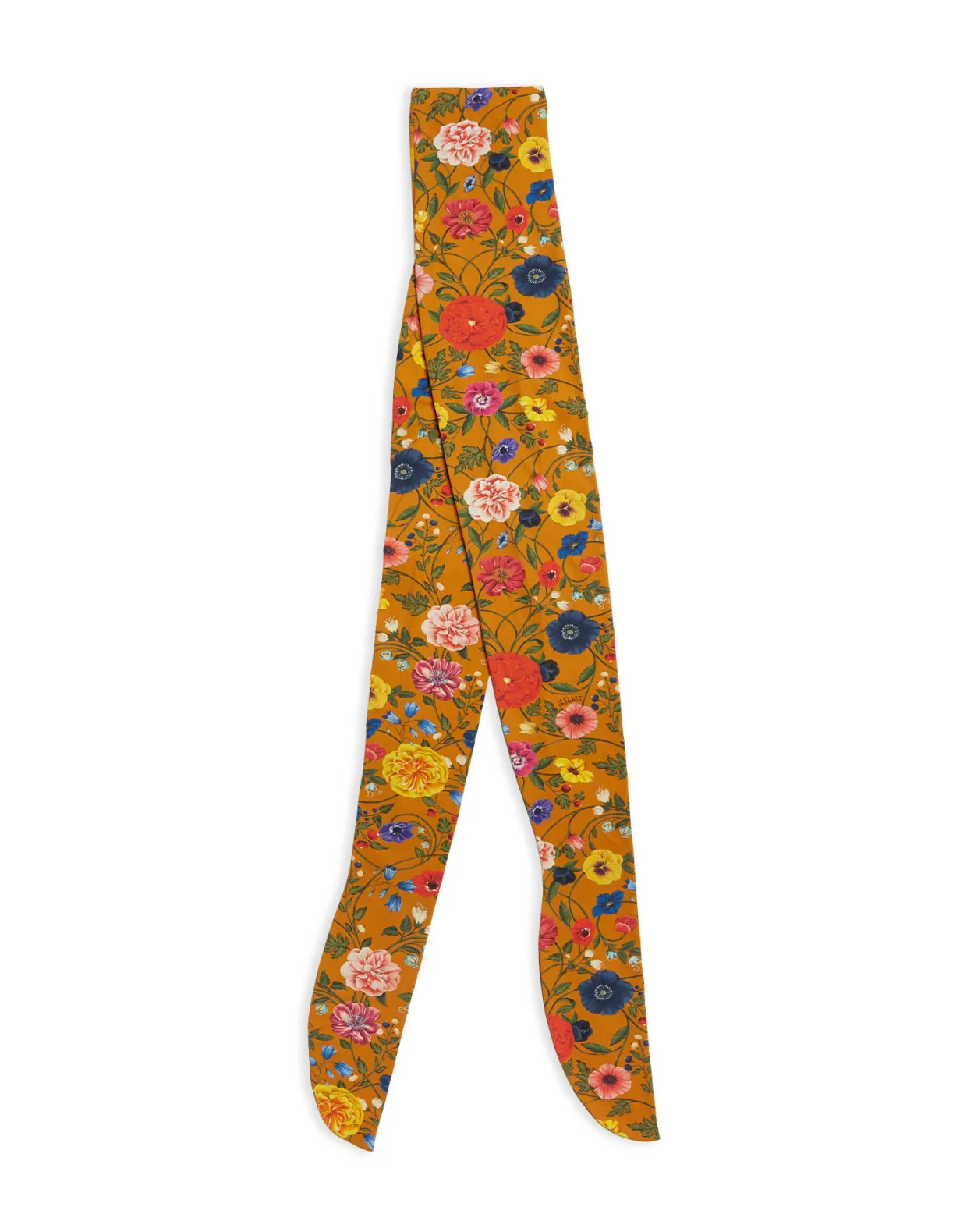 Printed TightsBotticelli Rust in Stretch Nylon