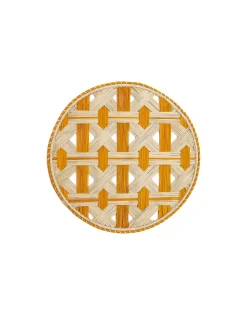 Raffia Placemats Set Of 2Napoli Saffron in Iraca