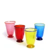 Rainbow Glass Set of 4Rainbow in Glass