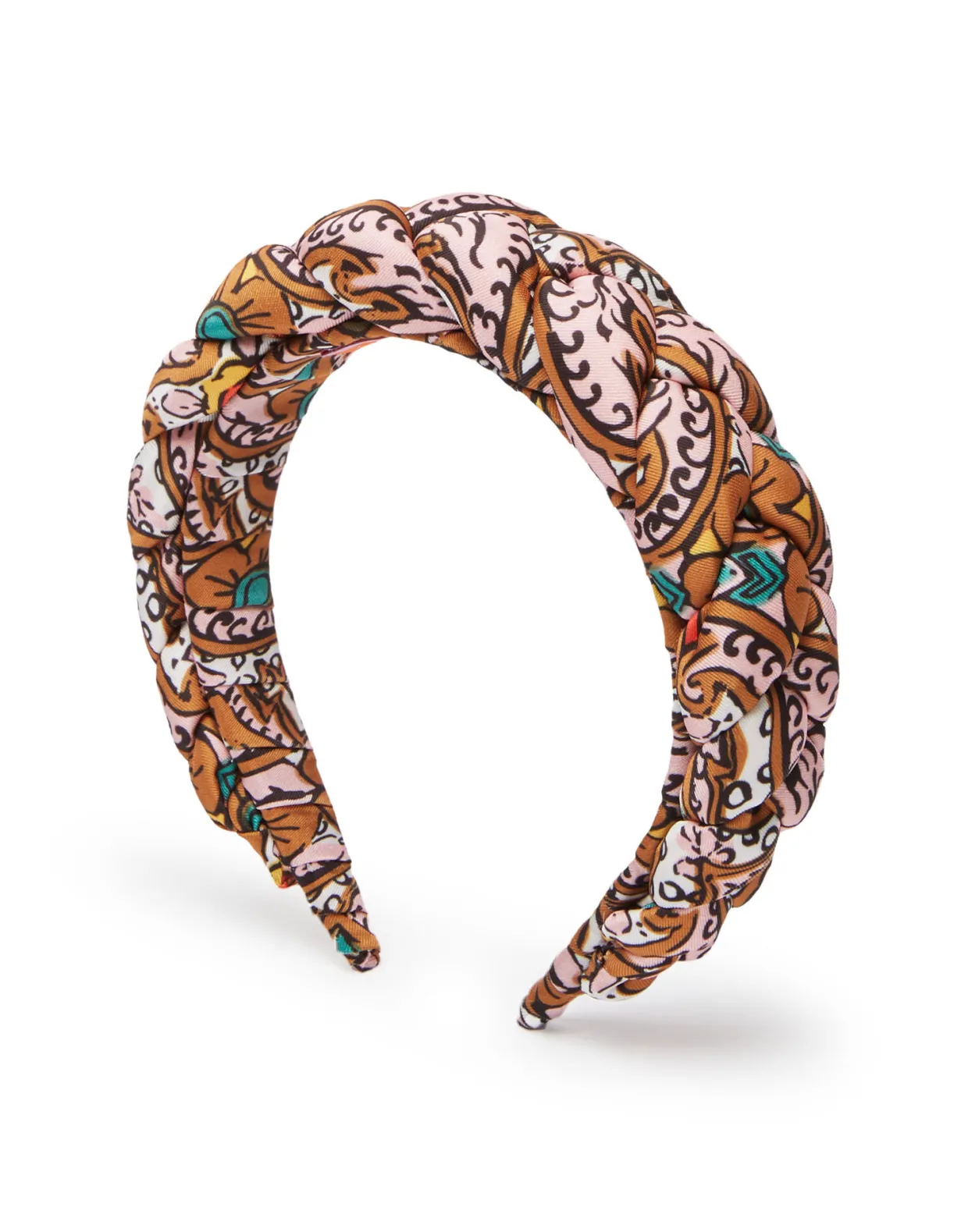 Rapunzel HeadbandCorte White in Twill