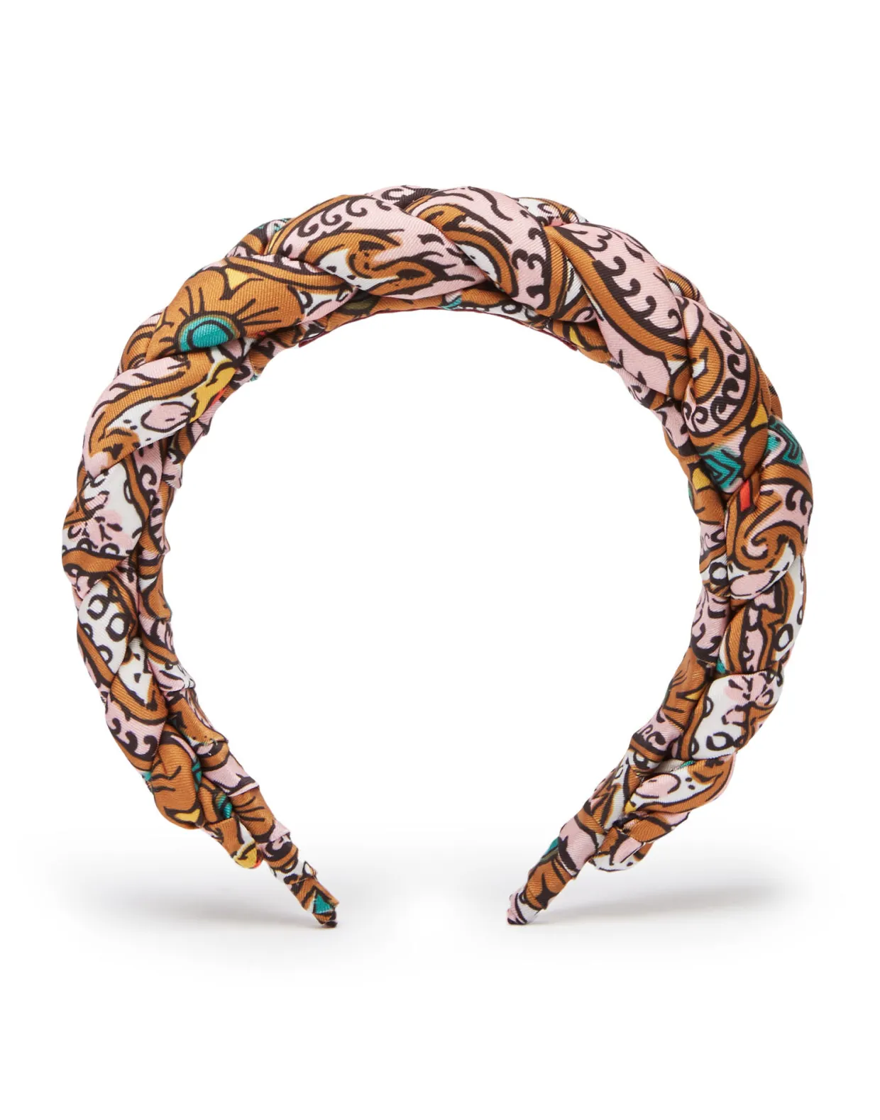 Rapunzel HeadbandCorte White in Twill