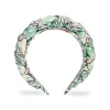 Rapunzel HeadbandFans Mint in Twill
