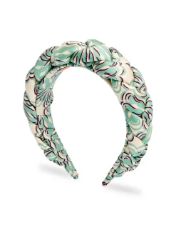 Rapunzel HeadbandFans Mint in Twill