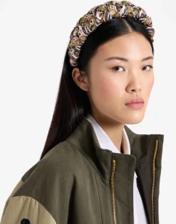 Rapunzel HeadbandJive Pink in Lurex Fil Coup&eacute;