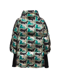 Reversible St. Moritz JacketSpritz Verde in Jacquard