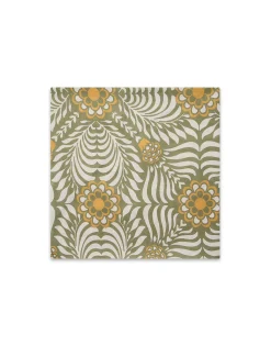 Round TableclothTudor Light Green in Linen