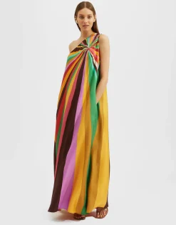 Roy DressRainbow in Twill Silk