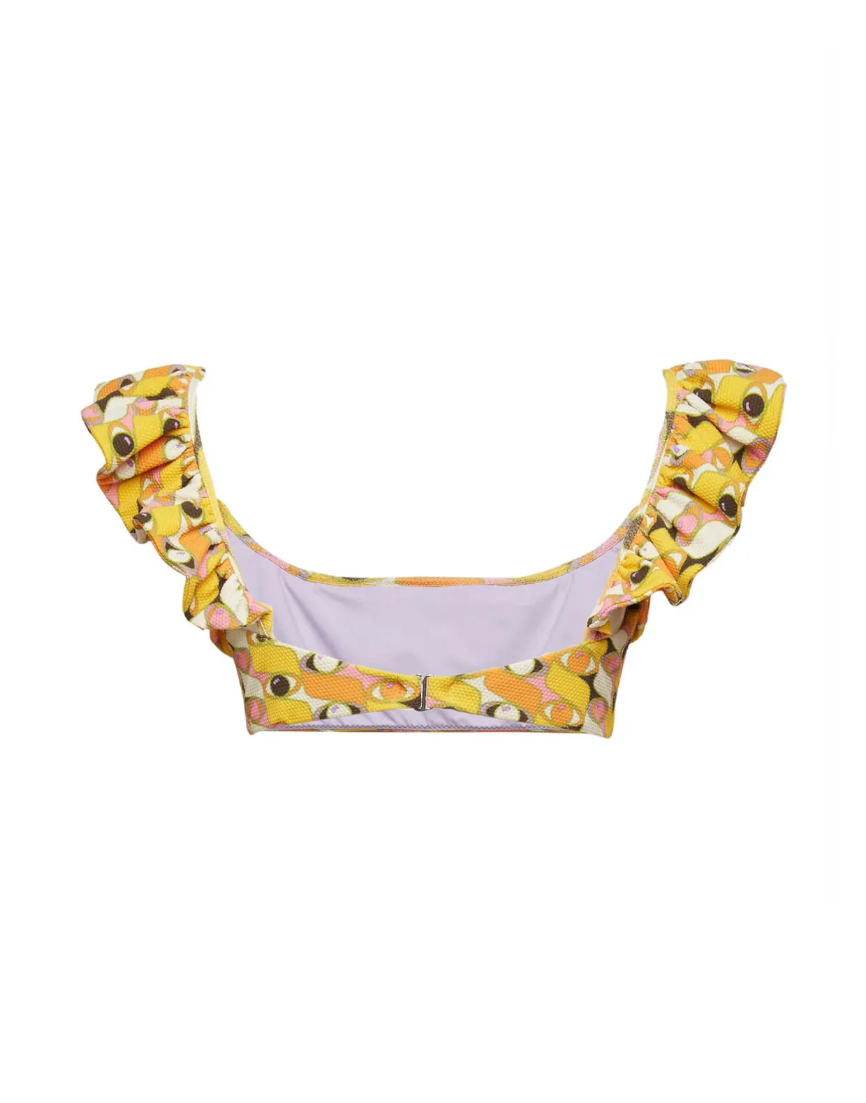 Ruffle Bikini TopThird Eye in Lycra