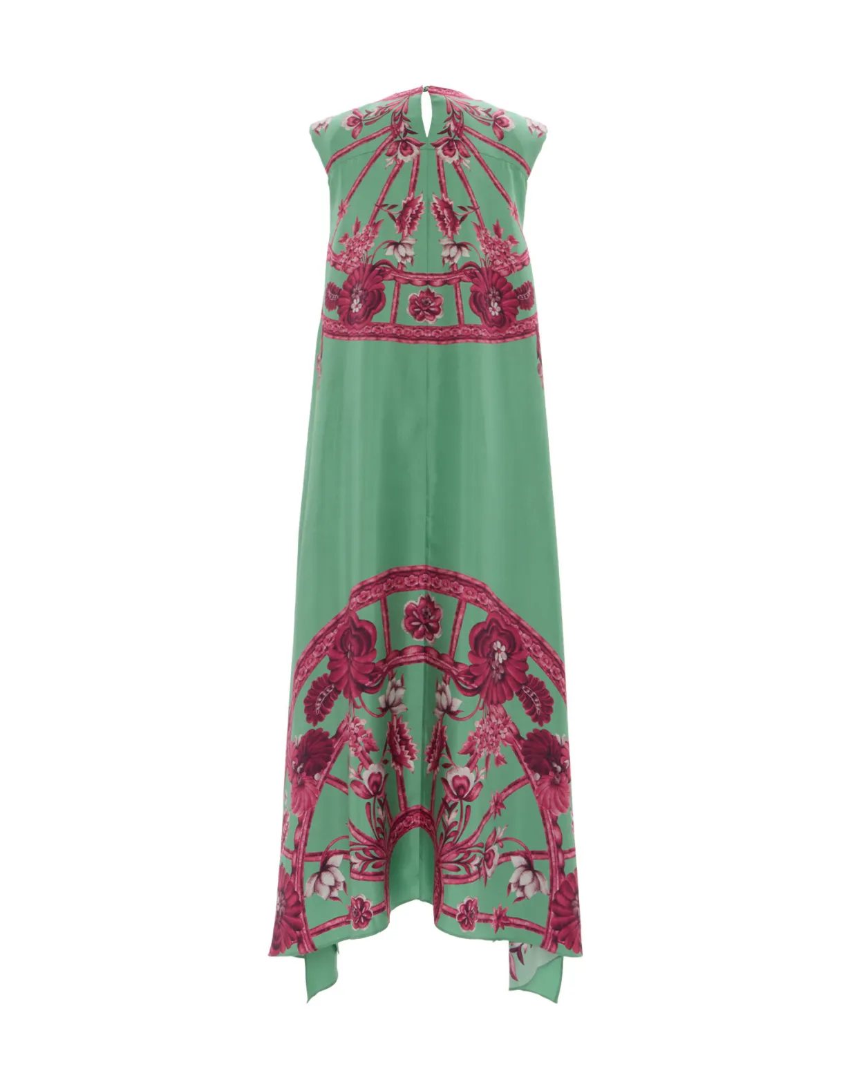 San Carlo DressZodiac Placée Acquamarine in Silk Twill