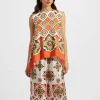 San Carlo TopPartenope Plac&eacute;e in Twill Silk