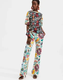 Saturday Night PantsSelva Bianco in Heavy Cotton Stretch