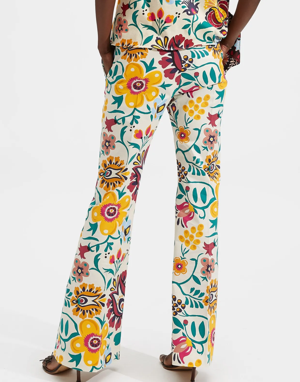 Saturday Night PantsSelva Bianco in Heavy Cotton Stretch
