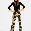 Saturday Night PantsTackle Black in Sabl&eacute; Satin