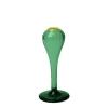 Scallion VaseVerde in Murano Glass