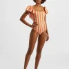 Scarlett SwimsuitRiviera in Piquet Lycra