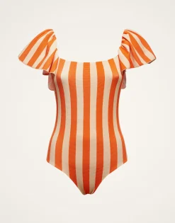 Scarlett SwimsuitRiviera in Piquet Lycra