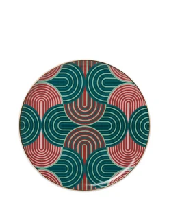 Serving PlatterSlinky Verde in Porcelain