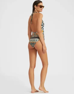 Sexy SwimsuitCasareale Small Plac&egrave;e Cream in Lycra
