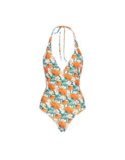 Sexy SwimsuitMorpheus Orange in Lycra