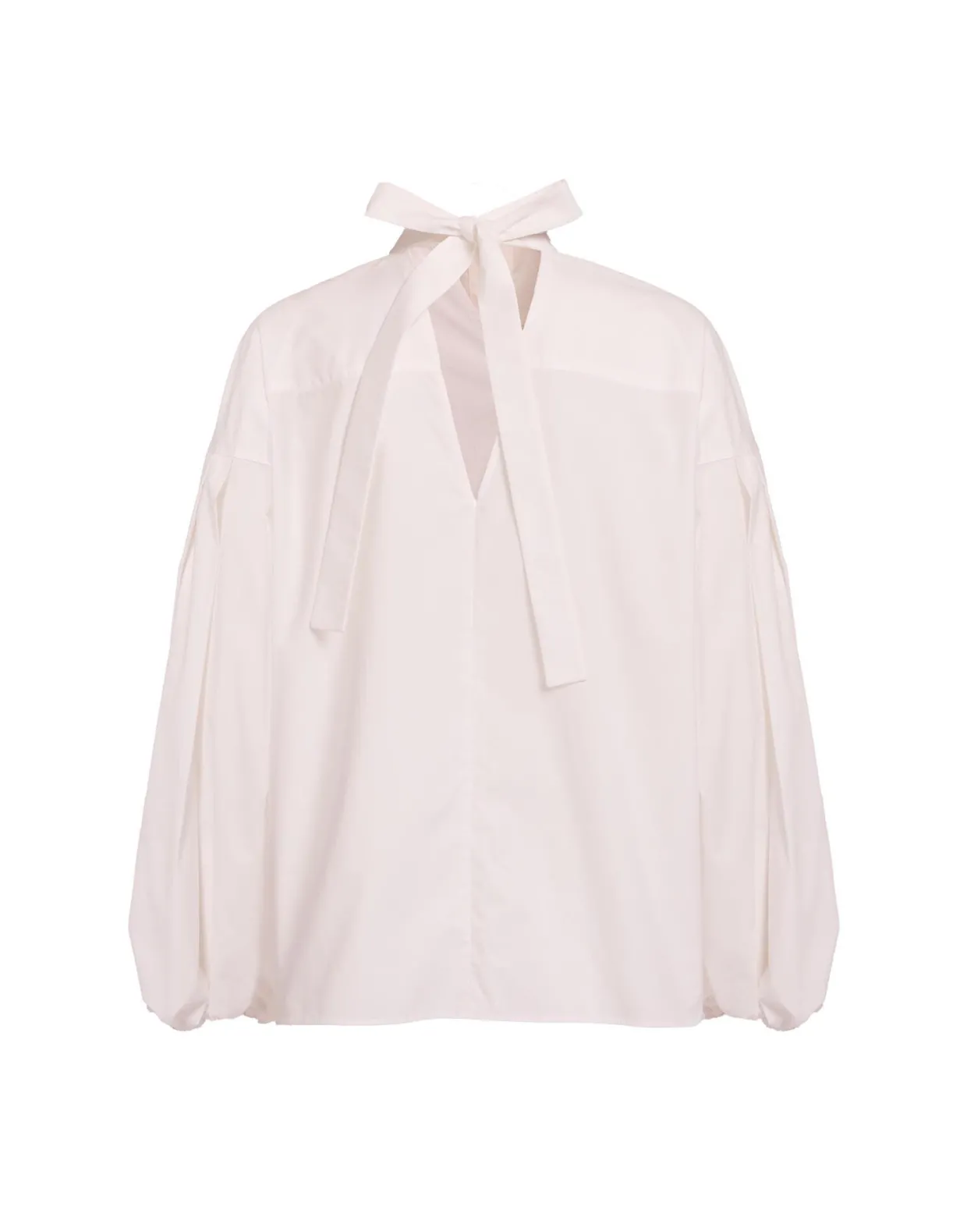 Share Your Screen ShirtSolid White in Cotton Poplin