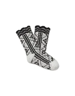 Short Mountain SocksCircle Nero in Wool