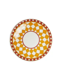 Side Plates Set Of 2Apollo Yellow in Porcelain