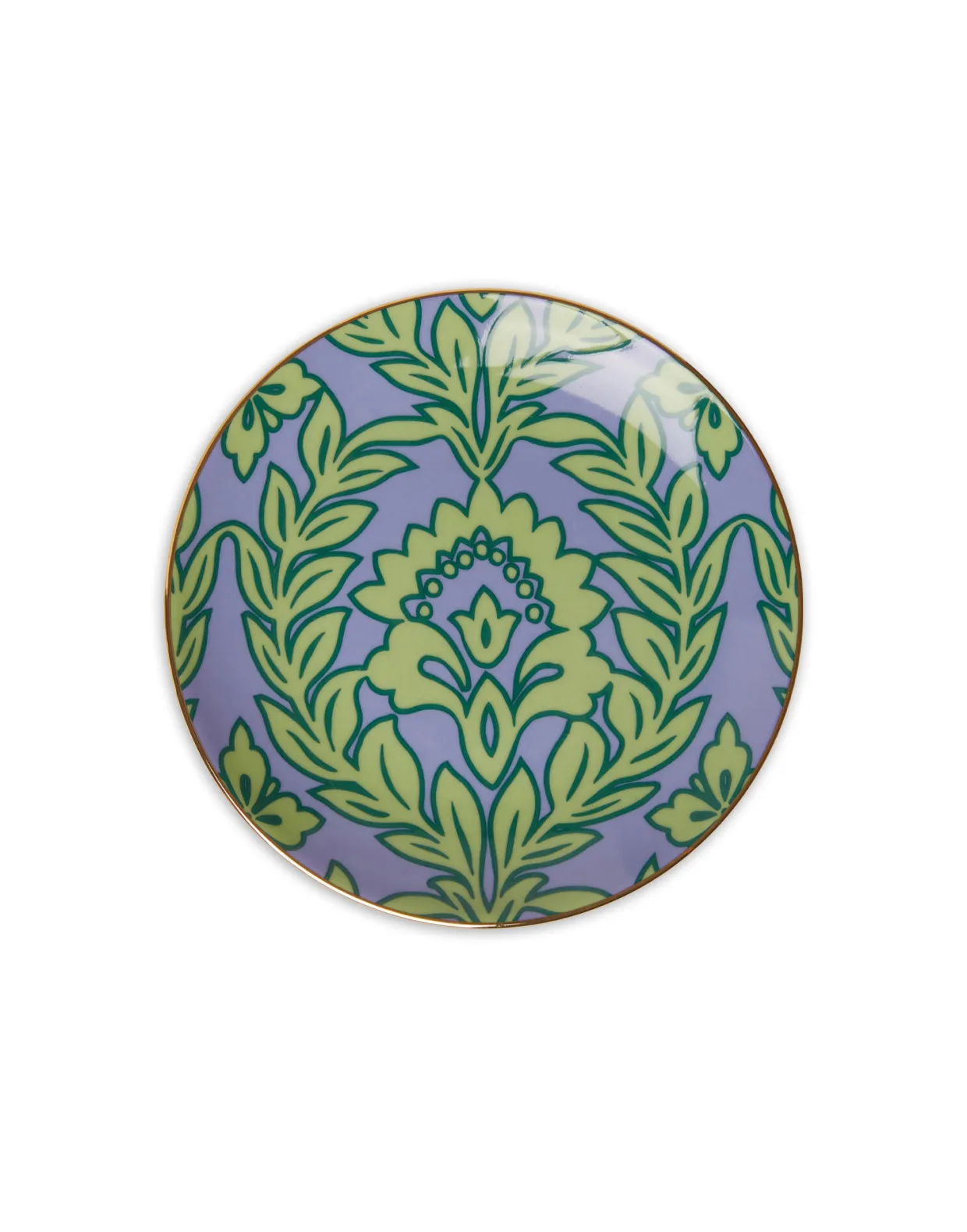 Side Plates Set Of 4Winter Garland in Porcelain