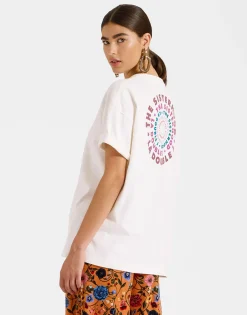 Sisterhood TeeSolid Print in Jersey Loira