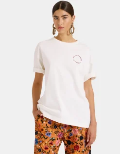 Sisterhood TeeSolid Print in Jersey Loira