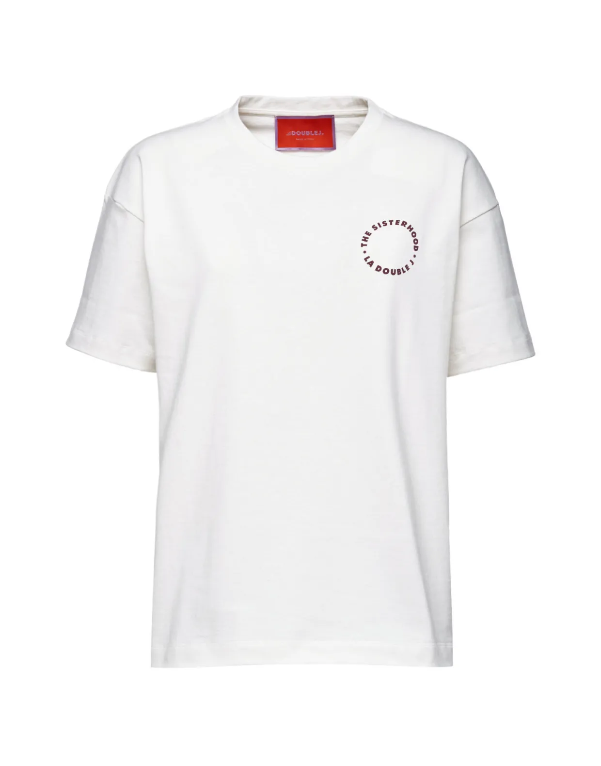 Sisterhood TeeSolid Print in Jersey Loira