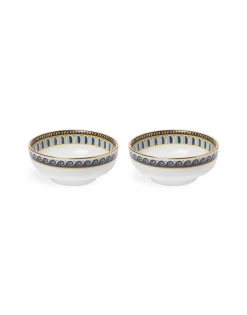 Snack Bowl Set Of 2Napoli in Porcelain