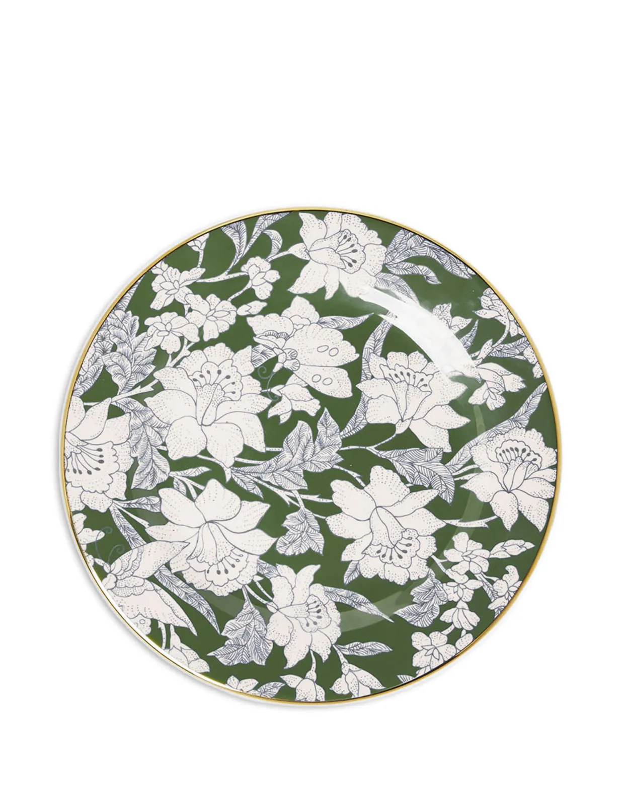 Soup And Dinner Plates SetRoman Holiday Avorio in Porcelain