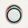 Soup Plates Set Of 2Rainbow Forest Green in Porcelain