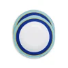 Soup Plates Set Of 2Rainbow Blue in Porcelain