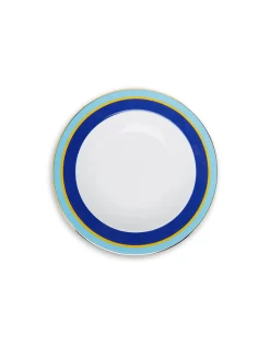 Soup Plates Set Of 2Rainbow Blue in Porcelain