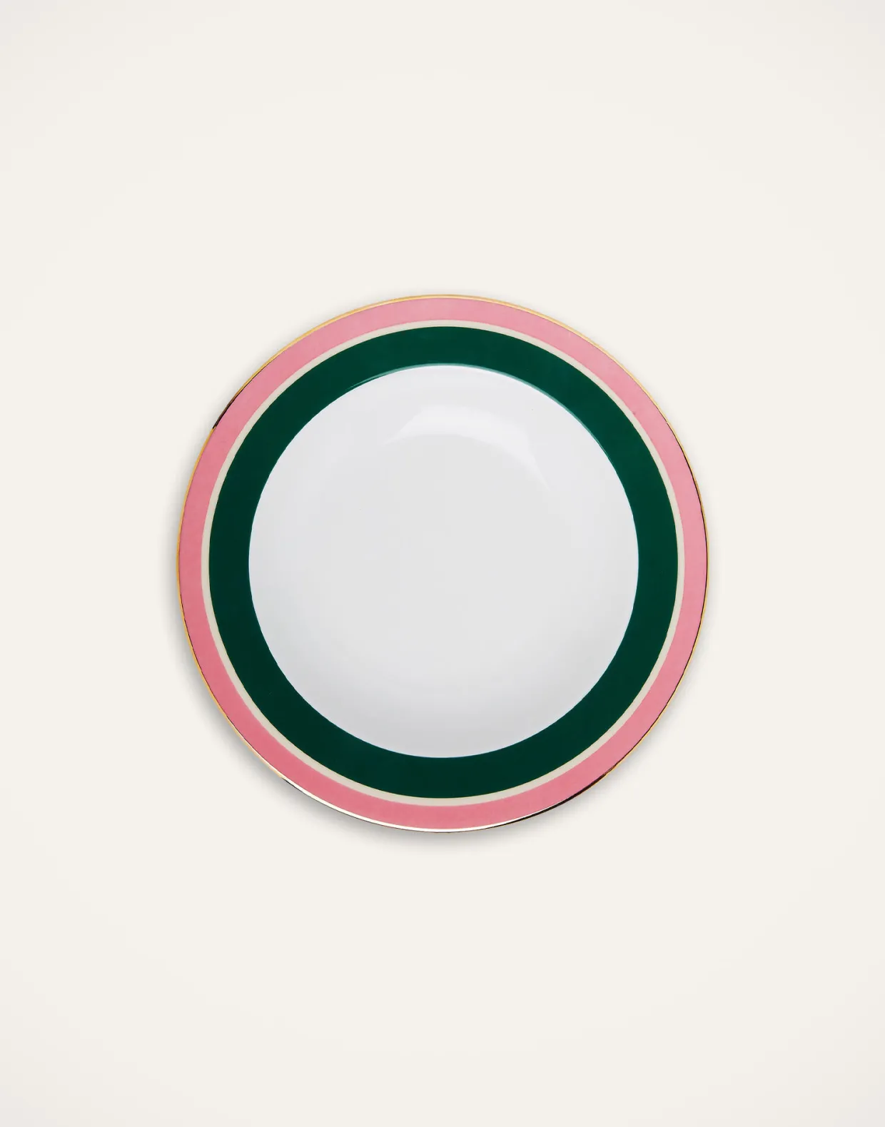 Soup Plates Set Of 2Rainbow Forest Green in Porcelain