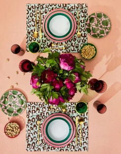 Soup Plates Set Of 2Rainbow Forest Green in Porcelain