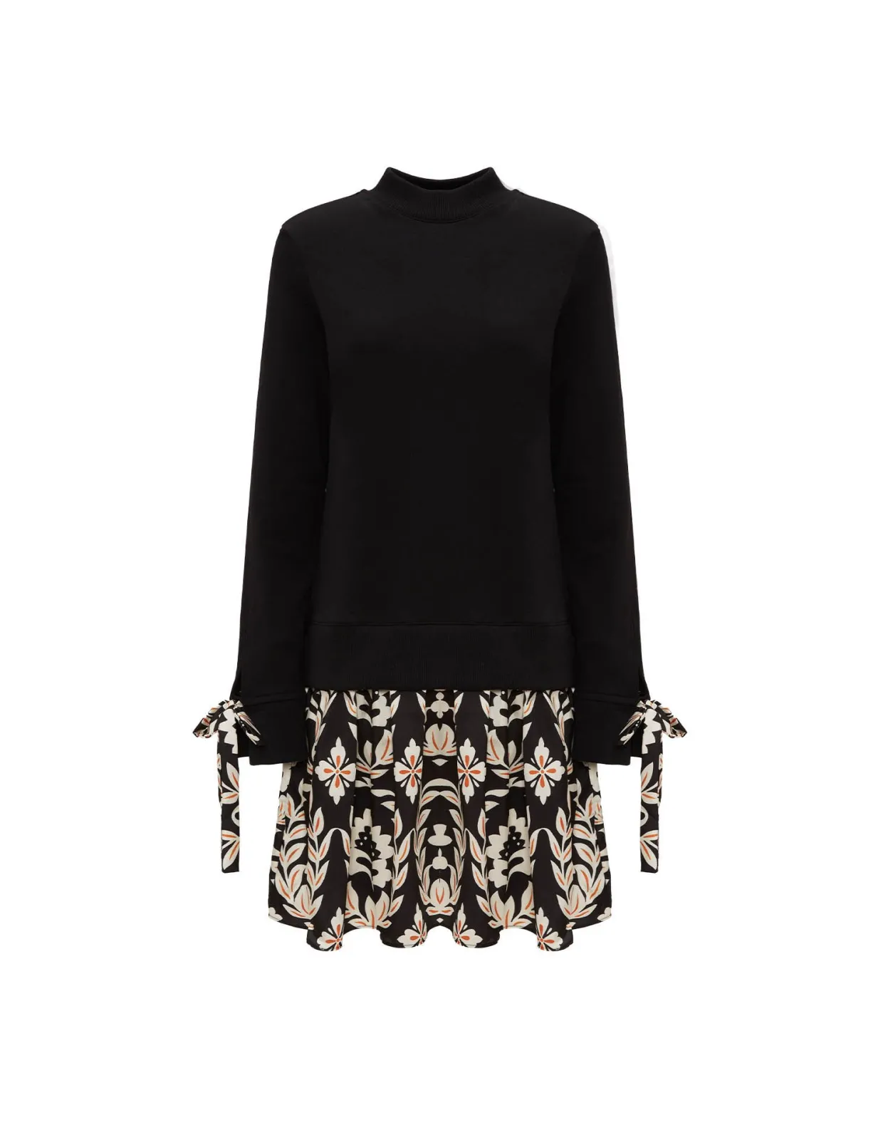 Sporty DressGhirlanda Black in Twill