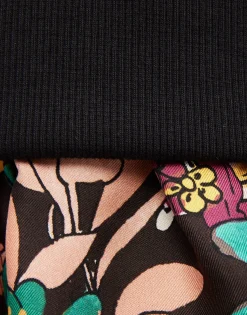 Sporty DressSolid Black in Jersey