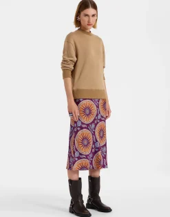 Sporty Pencil DressSovereign Purple in Silk Twill