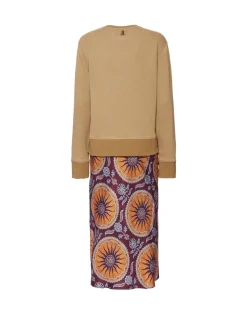 Sporty Pencil DressSovereign Purple in Silk Twill