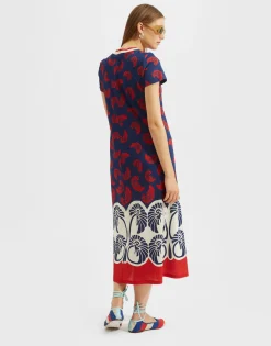 Sporty Swing DressPalmetto Plac&eacute;e in Cotton Jersey