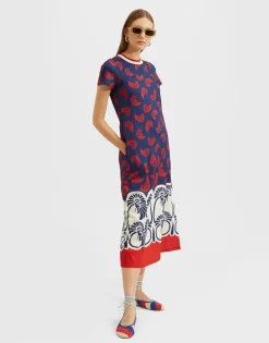 Sporty Swing DressPalmetto Plac&eacute;e in Cotton Jersey